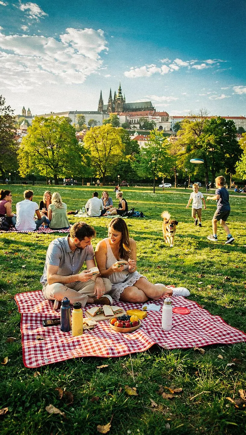 Urban park promoting walking, cycling, and outdoor recreation.